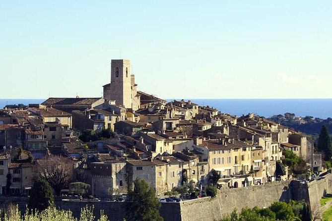 Private French Riviera West Coast, Hilltop villages, and lavender Full-Day Tour - Saint-Paul-de-Vence, art behind medieval walls