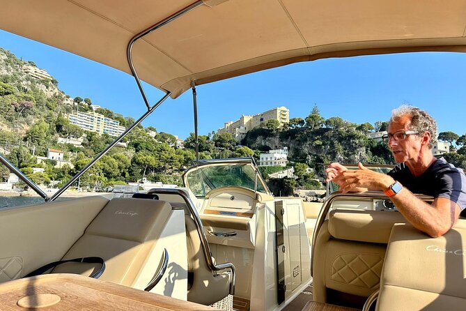 Private Luxury Boat Tour of the Beautiful Riviera Nice / Monaco - The Beaulieu-sur-Mer departure and Villa Kérylos