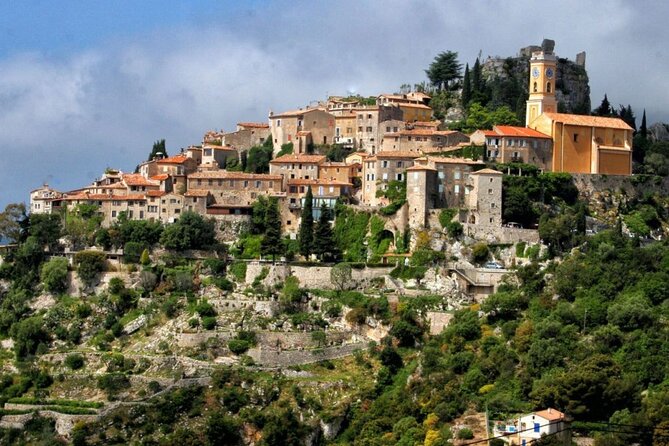 PRIVATE TOUR: departure of cruises: Eze, Monaco, Monte Carlo - Mont Boron’s two-sided panorama