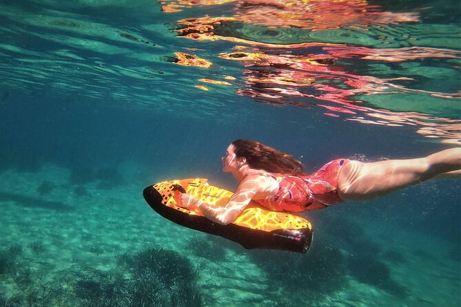Session of 30 minutes of Unique Sensations in Underwater Scooter - Riding a Seabob from Port de San Peïre