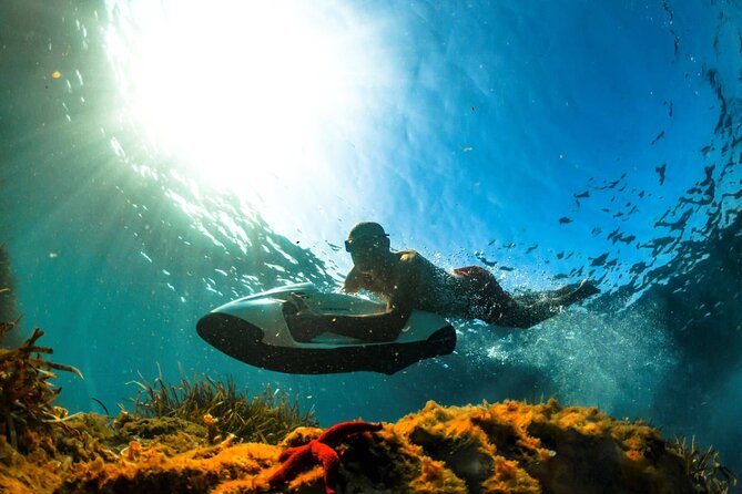 Session of 30 minutes of Unique Sensations in Underwater Scooter - What makes this different from a normal jet ski ride